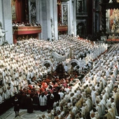 Sobór Watykański II, bazylika św. Piotra w Rzymie.