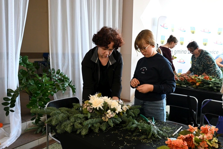 Warsztaty florystyczne w Zdzieszowicach