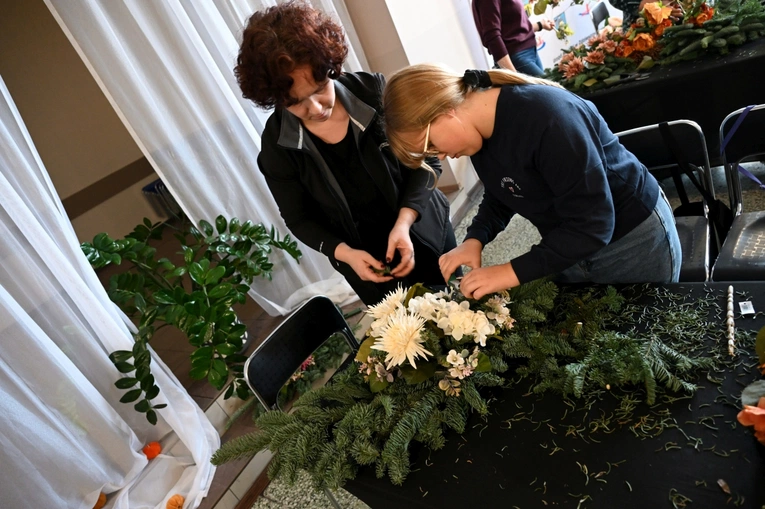 Warsztaty florystyczne w Zdzieszowicach