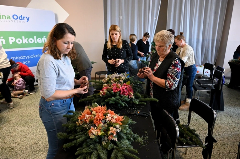 Warsztaty florystyczne w Zdzieszowicach