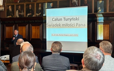 Całun Turyński - świadek miłości Pana