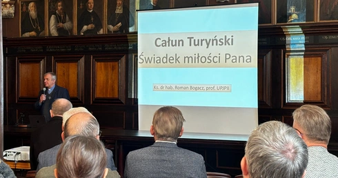 Całun Turyński - świadek miłości Pana