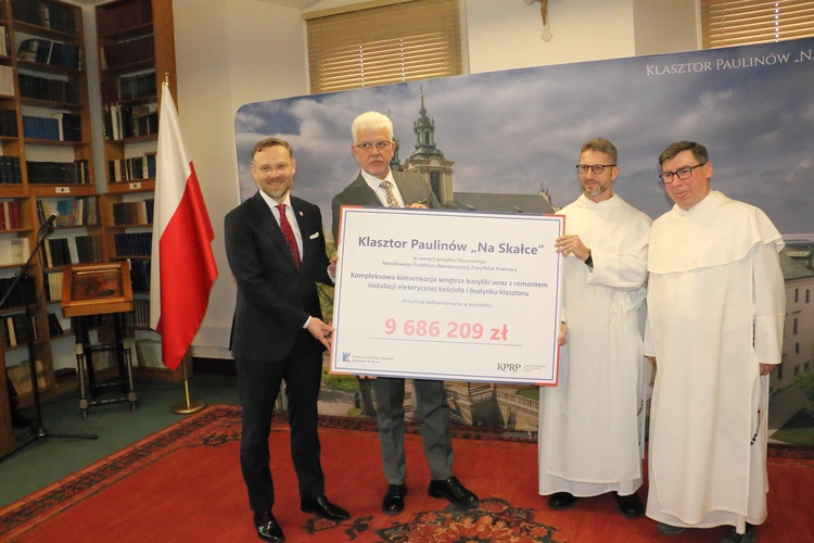 Renowacja bazyliki paulinów na Skałce