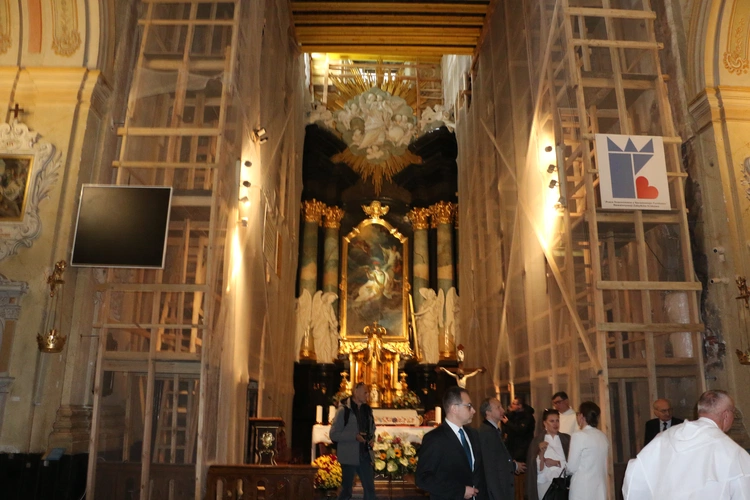 Renowacja bazyliki paulinów na Skałce