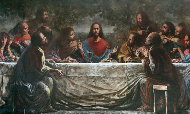 Eucharystia powstała podczas posiłku, przy stole.