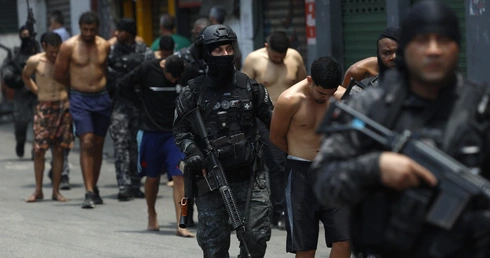 Aresztowania w fawelach