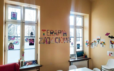 Na oddziale dziennym psychiatrii Szpitala Pediatrycznego.