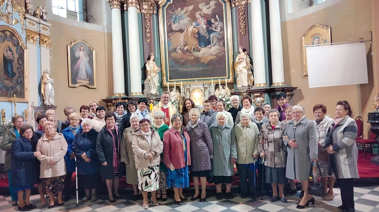 Jubilatki w kościele św. Katarzyny.