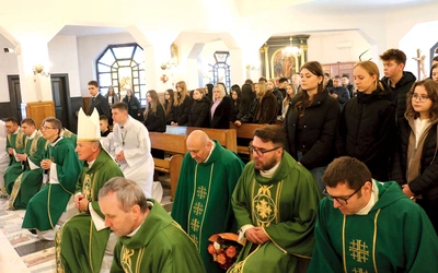 Mszy św. przewodniczył bp Marek Solarczyk.