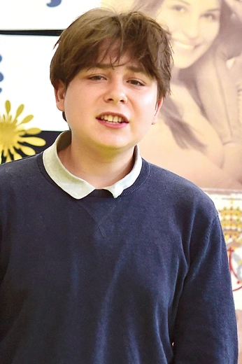 – Lubię brać udział w konkursach recytatorskich  – wyznaje Miłosz.