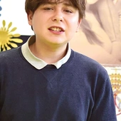 – Lubię brać udział w konkursach recytatorskich  – wyznaje Miłosz.