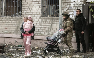 Po rosyjskim ataku w Zaporożu