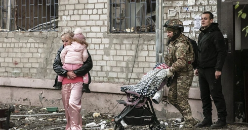 Po rosyjskim ataku w Zaporożu