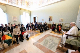 Leon XIV spotkał się z młodymi