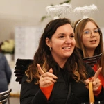 Korowód ze śiętymi na ulicach Świebodzina