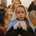 Korowód ze śiętymi na ulicach Świebodzina