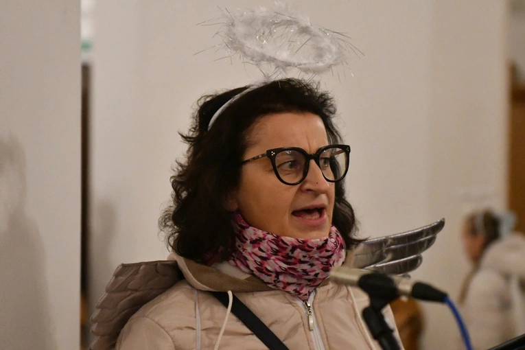 Korowód ze śiętymi na ulicach Świebodzina