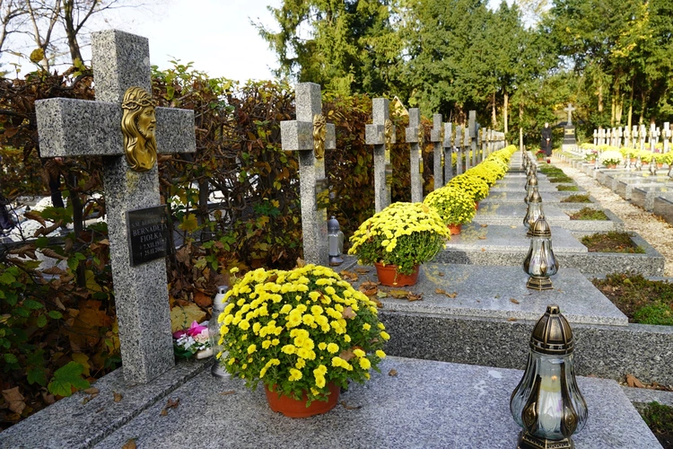Uroczystość Wszystkich Świętych w kościele i na cmentarzu św. Wawrzyńca we Wrocławiu