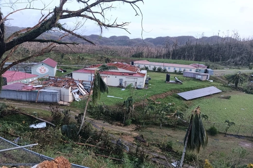 Skutki huraganu Melissa na Jamajce