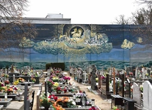 Wschowski mural przypomina prawdę o zbawieniu, jedyny taki w Polsce!