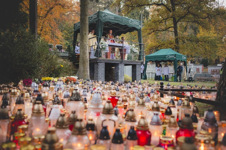Modlitwa na cmentarzu Srebrzysko 2025