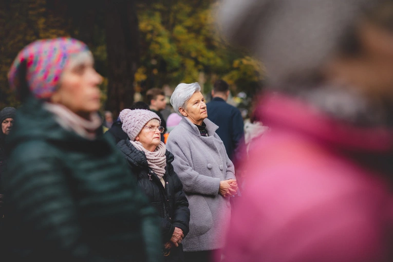 Modlitwa na cmentarzu Srebrzysko 2025