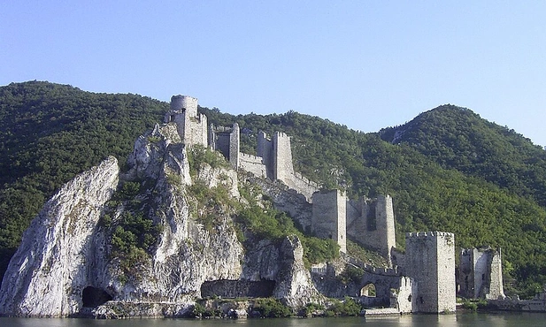 Twierdza Golubac nad Dunajem
