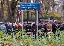 Skwer abp. Józefa Życińskiego w nowej odsłonie