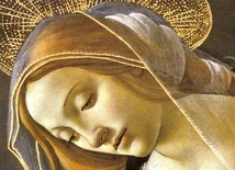 Niepokalanie Poczęta przedstawiona na obrazie