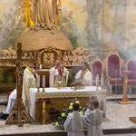 Nawiedzenie figury św. Michała Archanioła w Komorowie