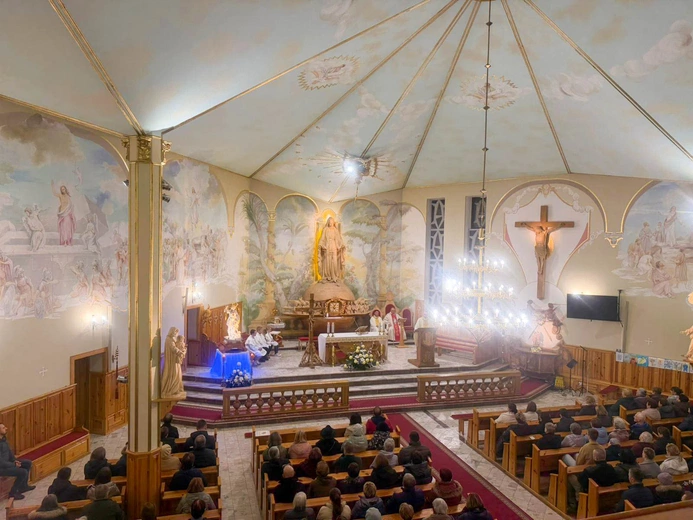 Nawiedzenie figury św. Michała Archanioła w Komorowie