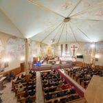 Nawiedzenie figury św. Michała Archanioła w Komorowie