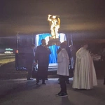 Nawiedzenie figury św. Michała Archanioła w Komorowie