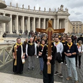 Społeczność starachowickiego liceum w Rzymie