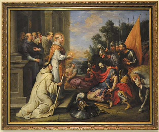 „Spotkanie papieża Leona Wielkiego z Attylą”. XVII-wieczne dzieło Guillama Forchondta