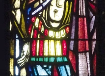 Witraże „Św. Marcin z Tours” w kościołach: św. Antoniego w Gliwicach-Wójtowej Wsi, 1943–1944, August Wagner, Berlin… 