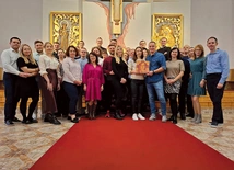 Uczestnicy rekolekcji w kaplicy WSD w Radomiu.