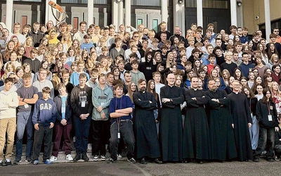 Po ostatnim weekendzie ewangelizacyjnym,  w którym wzięło udział prawie 300 osób.