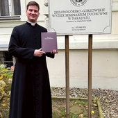 Diakon pisał magisterkę pod kierow- nictwem ks. dr. hab. Dariusza Śmierzchalskiego-Wachocza.