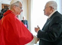 Papież spotkał się z prezydentem Palestyny