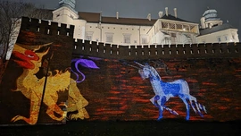 Historia na murach Wawelu