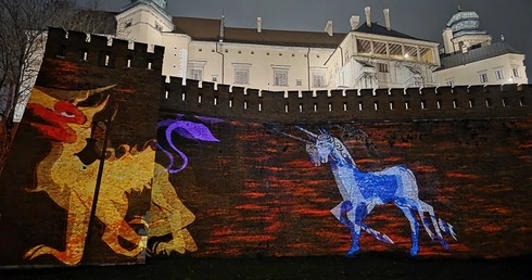 Historia na murach Wawelu