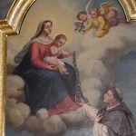 Brzezia Łąka. Dziękczynienie za dar świątyni, z Matką Bożą Różańcową