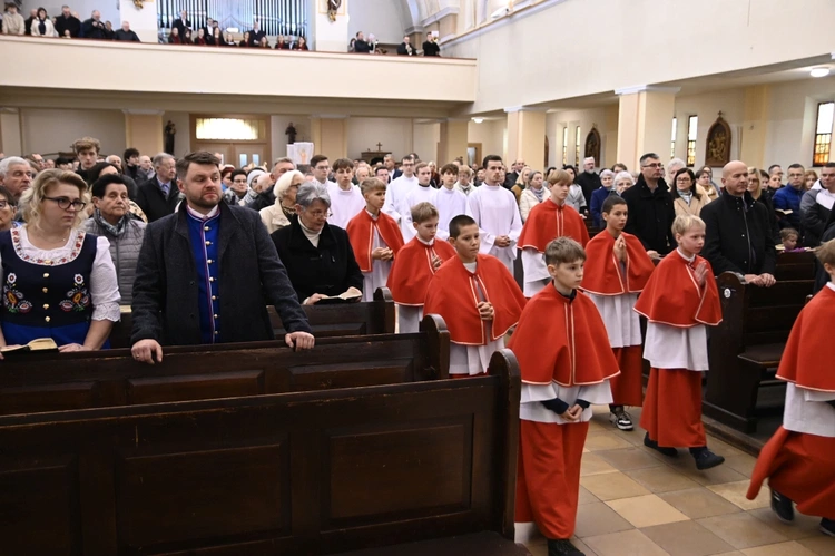 Dziękczynienie za 700 lat kościoła w Dobrzeniu Wielkim