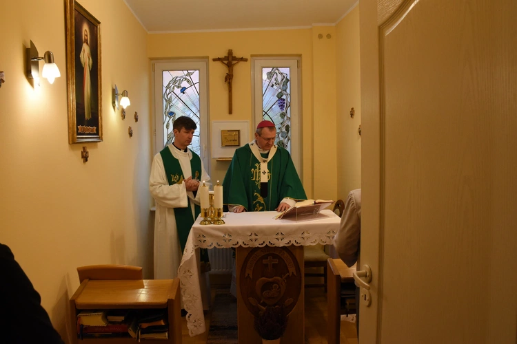 Poświęcenie nowego domu sióstr honoratek