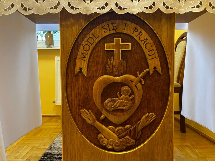 Poświęcenie nowego domu sióstr honoratek