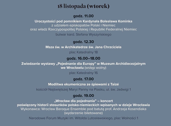Abp Kupny: Reparacje same w sobie nie są w stanie uleczyć ran ani usunąć wrogości