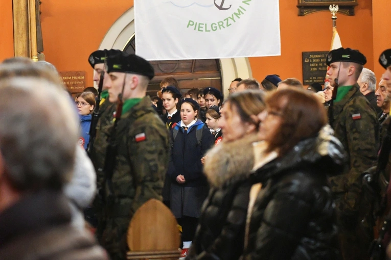 Msza św. za ojczyznę w zielonogórskiej konkatedrze