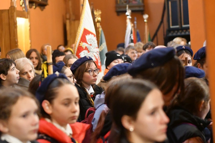 Msza św. za ojczyznę w zielonogórskiej konkatedrze