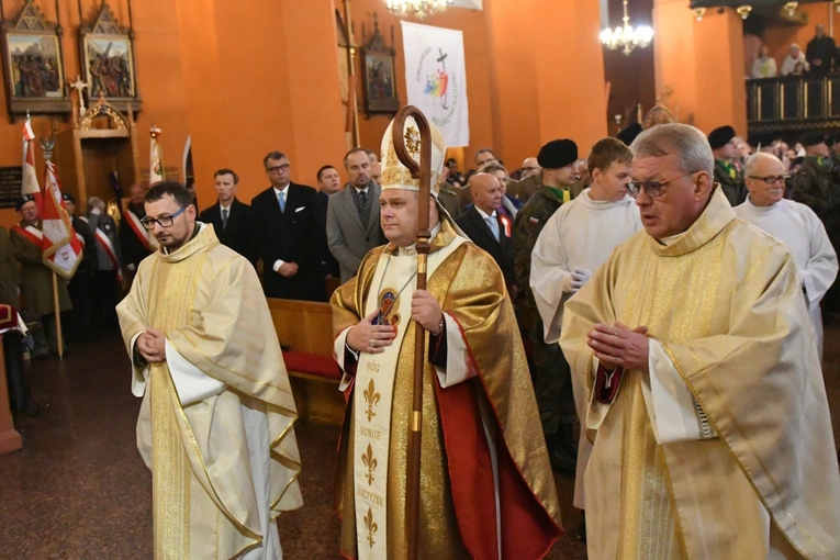 Msza św. za ojczyznę w zielonogórskiej konkatedrze